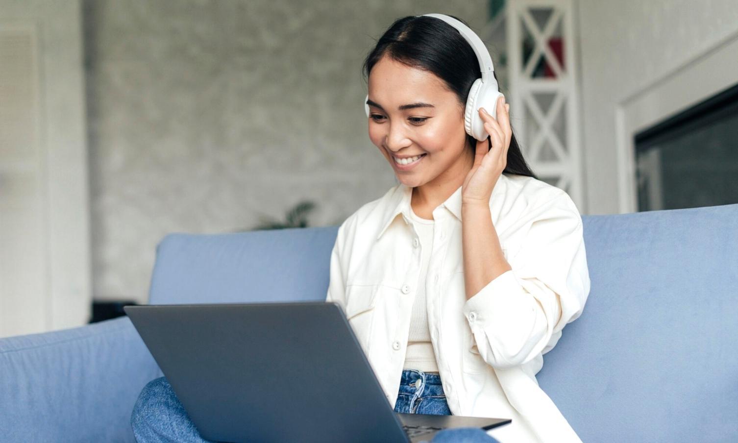 Business owner reviewing budget benchmarking reports with financial data analysis